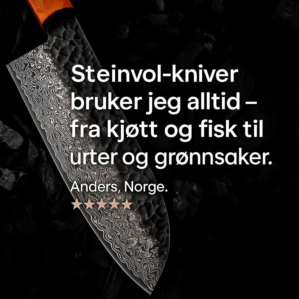 Steinvol™ - Profesjonelle kniver